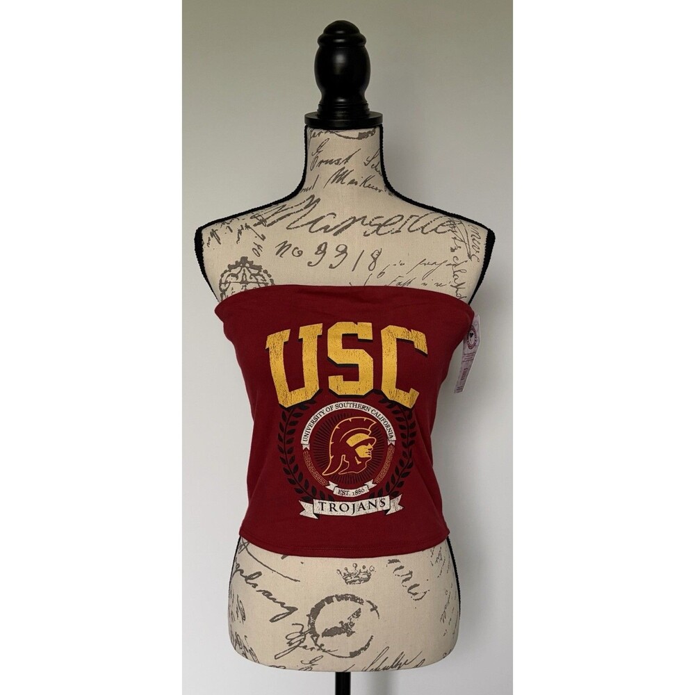 Juniors USC Tube Top Size Medium NWT